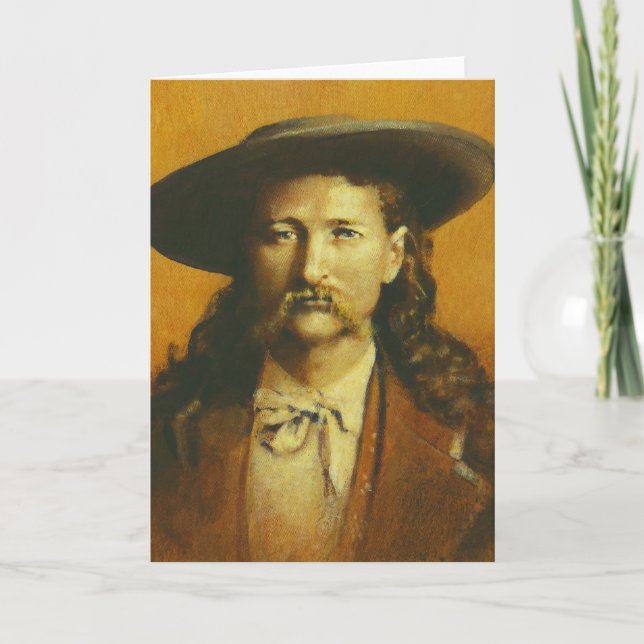 Carte de voeux de Wild Bill Hickok (Devant)
