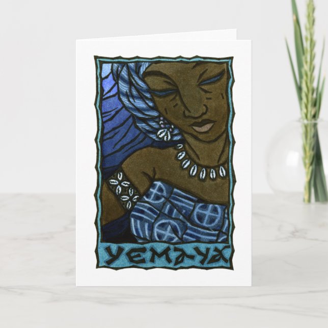 Carte de voeux de Yemaya (Devant)