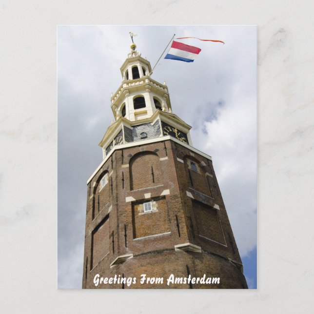 Carte de voeux depuis Amsterdam Tower (Devant)