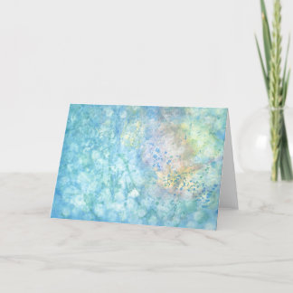 Carte de voeux d'équilibre