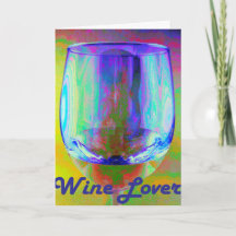Carte de voeux des amateurs de vin