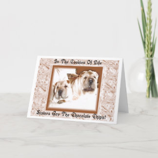 Carte de voeux des soeurs