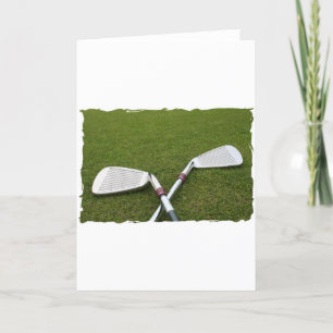 Carte de voeux Design Golf Club