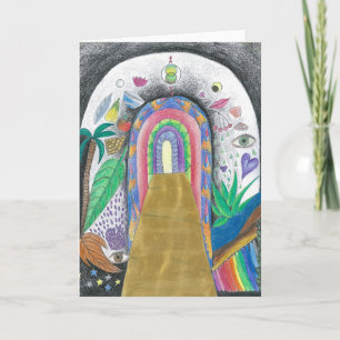 Carte de voeux - Design spirituel
