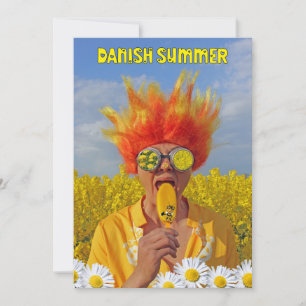 Carte de vœux d'été danoise super cool !