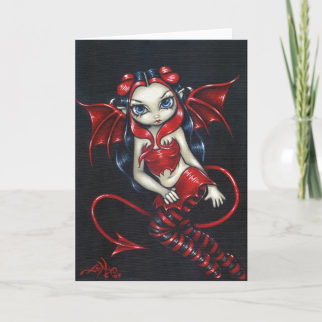 Carte de voeux "Dévilish Fairy" (Devant)