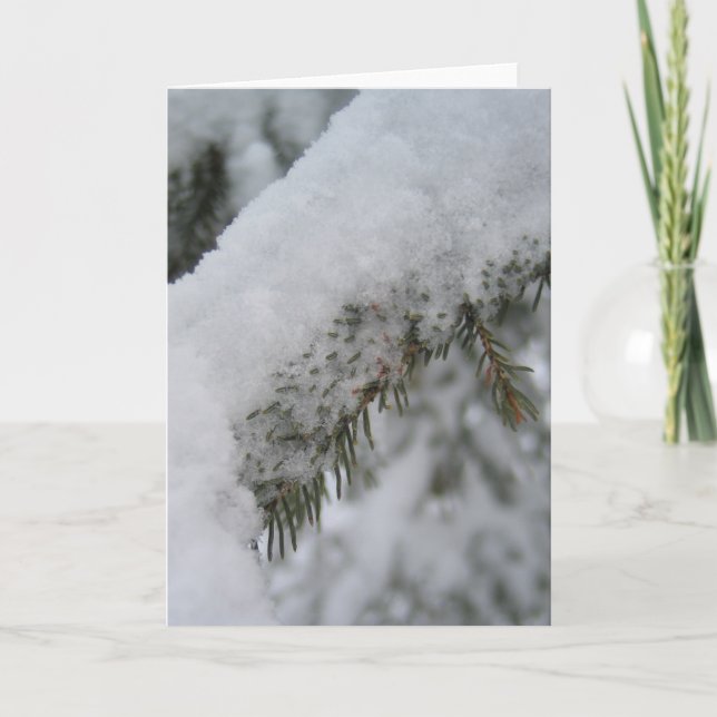 Carte de voeux d'hiver 1 (Devant)