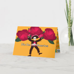 Carte de voeux Dia De Los Muertos