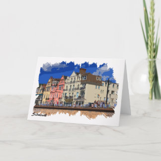 Carte de voeux d'illustration de Sidmouth