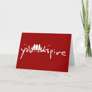 Carte de vœux d'inspiration