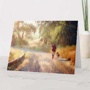 Carte de voeux DOG HEAVEN Jumbo