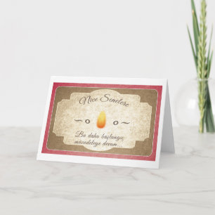 Carte de voeux Doğum Günü Kutlama Kartı (Kadın)