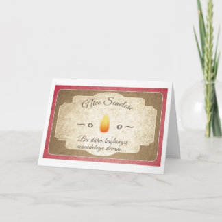 Carte de voeux Doğum Günü Kutlama Kartı (Kadın)