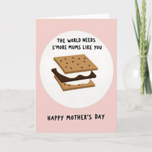 Carte de Vœux Douces Mères S'mores