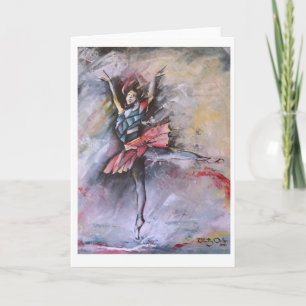 Carte de voeux Dreamy Pirouette par Timothy Orikri