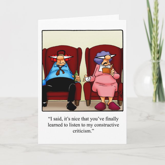 Carte de voeux drôle d'anniversaire (Devant)