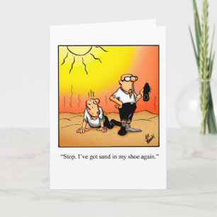 Carte de voeux Drôle Encouragement