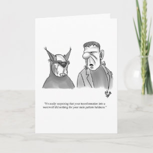 Carte de vœux drôle et joyeuse pour Halloween