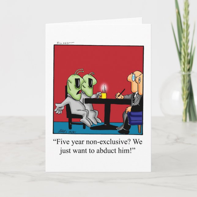 Carte de voeux Drôle Manquant (Devant)