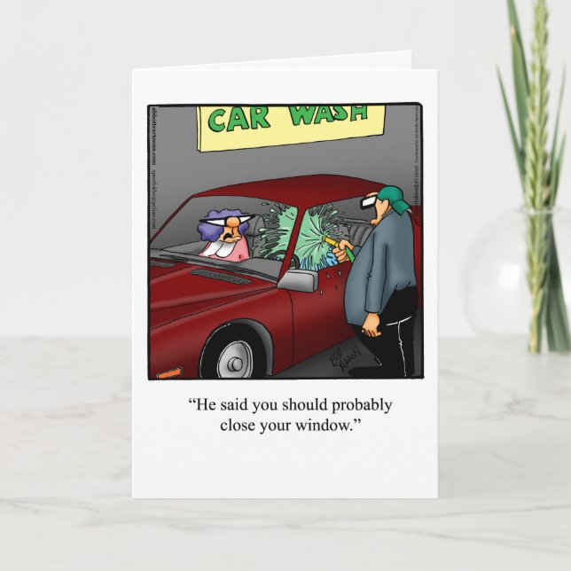 Carte de voeux drôle Merci "Spectickles" (Devant)