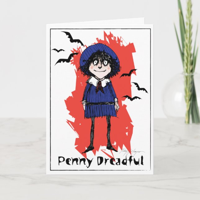 Carte de voeux drôle terrible de penny de (Devant)