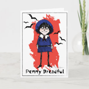 Carte de voeux drôle terrible de penny de