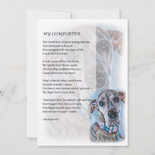 Carte de voeux du cadeau Amoureux des chiens Great