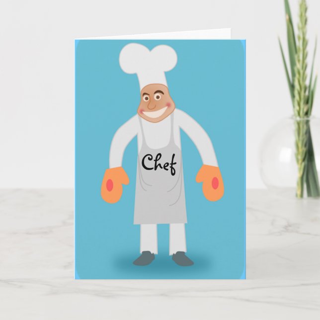 carte de voeux du chef (Devant)
