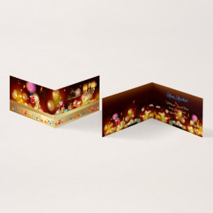 Carte de voeux du Festival des lumières d'Hanoukka