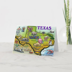 Carte de voeux du Texas