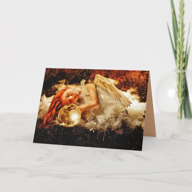 carte de voeux elf angel (Devant)