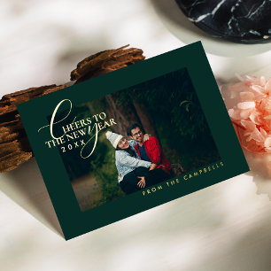 CARTE DE VŒUX EN ALUMINIUM 