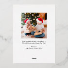 Buffle vert moderne Plaid Christmas Photo Collage