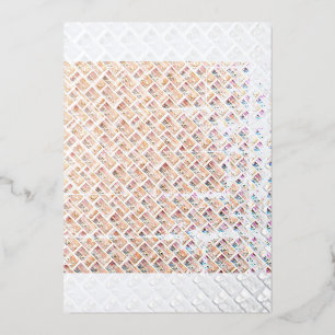 CARTE DE VŒUX EN ALUMINIUM "CARDS BY MAGHIE" #CARDSBYMAGHIE CARDSBYMAGHIE.COM