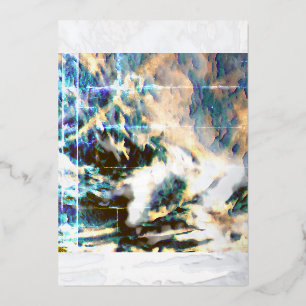 CARTE DE VŒUX EN ALUMINIUM "CARTES DE MAGHIE" #CARTESDEMAGHIE CARTESDEMAGHIE.