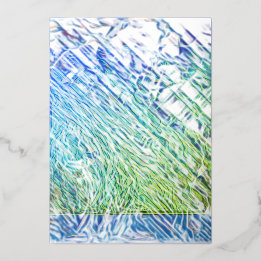 CARTE DE VŒUX EN ALUMINIUM "CARTES DE MAGHIE" #CARTESDEMAGHIE CARTESDEMAGHIE.