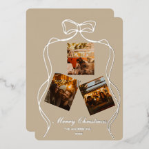 Élégante Photo Champagne Beige Argentée en Feuille