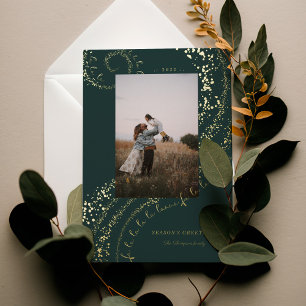 Carte De Vœux En Aluminium Fa La Magic Gold Christmas Carol Song 1 Photo