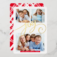 FAMILLE 3 PHOTO whimsical calligraphy fun JOY or