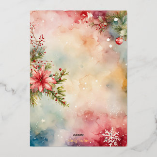 Carte De Vœux En Aluminium Festiders Wonders Premium Greeting Cards