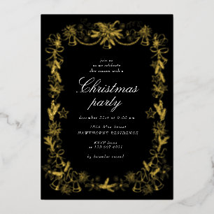 Carte De Vœux En Aluminium Fête de Noël rouge Vintage