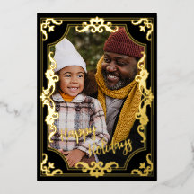 Happy Holidays Ajouter votre photo et votre texte 
