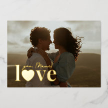 Je t'aime Photo personnalisée Saint-Valentin