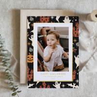 Jolie et Éffrayante Motif Halloween Photo