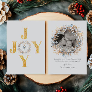 Carte De Vœux En Aluminium Joy Elegant Christmas Nutcracker Ballet Photo