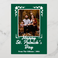 Joyeux Jour de la Saint Patrick Famille Shamrock 1