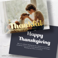 Merci Bon thanksgiving Moderne Photo Simple