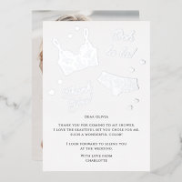 Merci photo de la Fête des mariées de la Lingerie