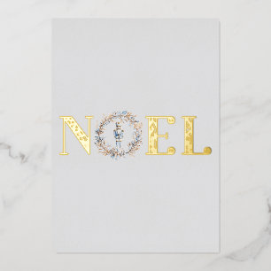 Carte De Vœux En Aluminium Noel Elegant Noël Noisette Ballet Photo