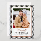 Photo de Noël de Buffalo Noir Moderne